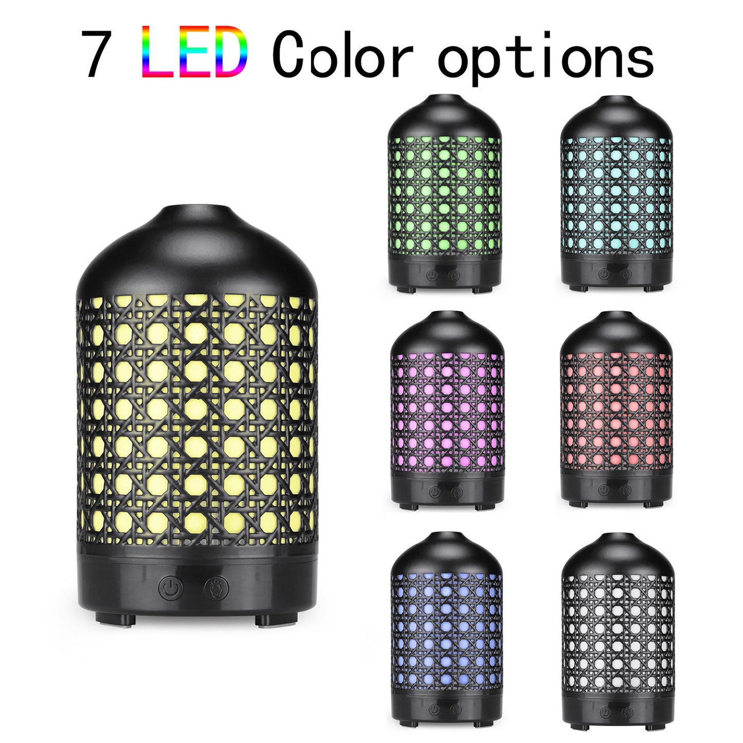 New Colorful Night Light Desktop Aromatherapy Machine Plug-In Student Dormitory Compact Portable Hardware Humidifier