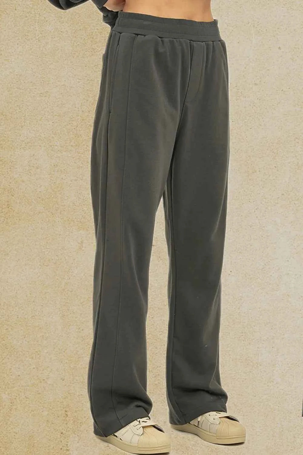 Premium Elite Men's Elastic Waist Pants with Pockets