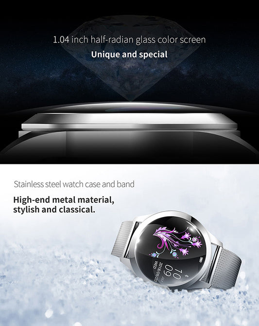 FitBliss - Women's Fitness Smartwatch with Heart & Sleep Tracker