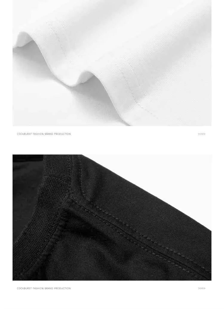 Mens Black Cotton Graphic Tee Size Selection