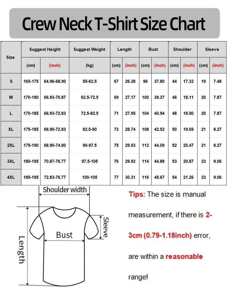Mens Black Cotton Graphic Tee Size Selection