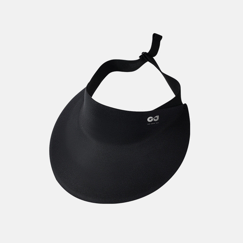 SolarShield Visor Cap - Ultimate Outdoor Cycling Sun Protection XMZ291 Fashion Black Average Size