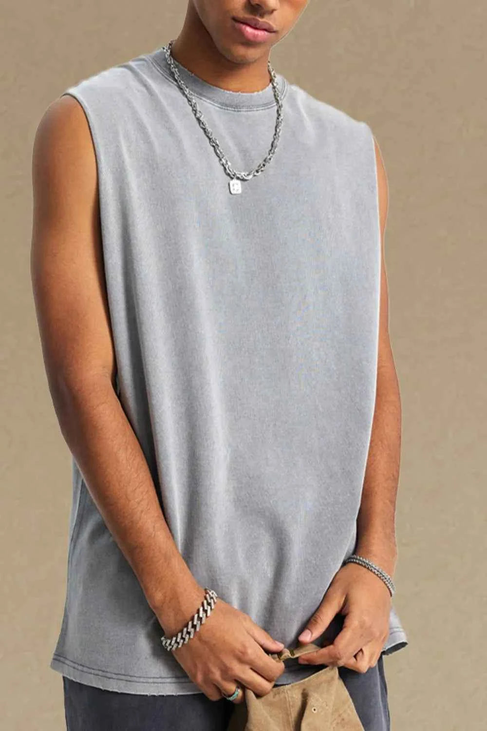 Men's Round Neck Tank