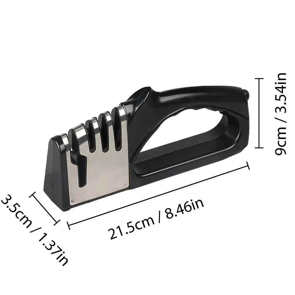 My Store 4 segment knife sharpener designed for quick and effective blade sharpening at home