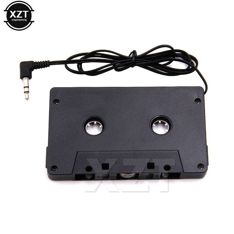 Signature Aux Adapter Car Tape Audio Cassette Mp3 Player Converter 3.5mm Jack Plug For iPod iPhone MP3 AUX Cable CD Player hot sale
