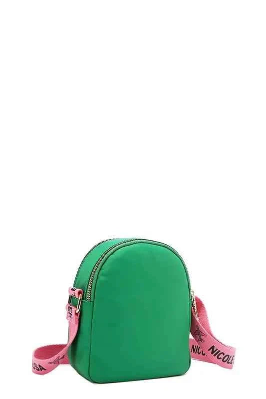 Nicole Lee USA Color Patch Crossbody Bag