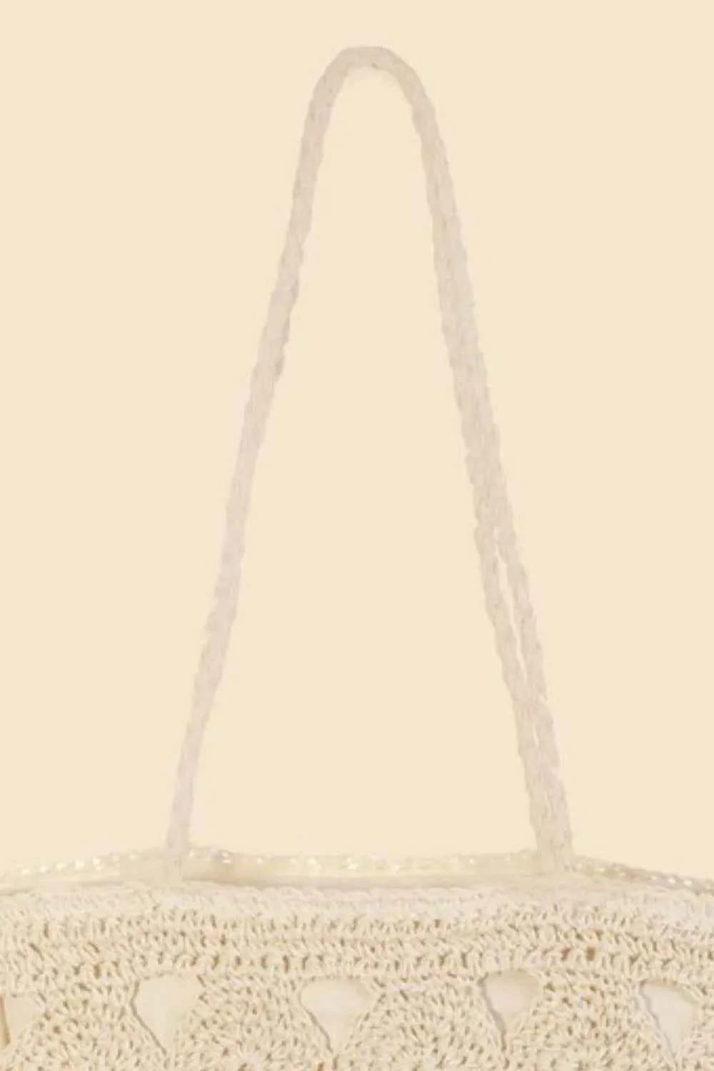 Fame Square Braided Pattern Tote Bag