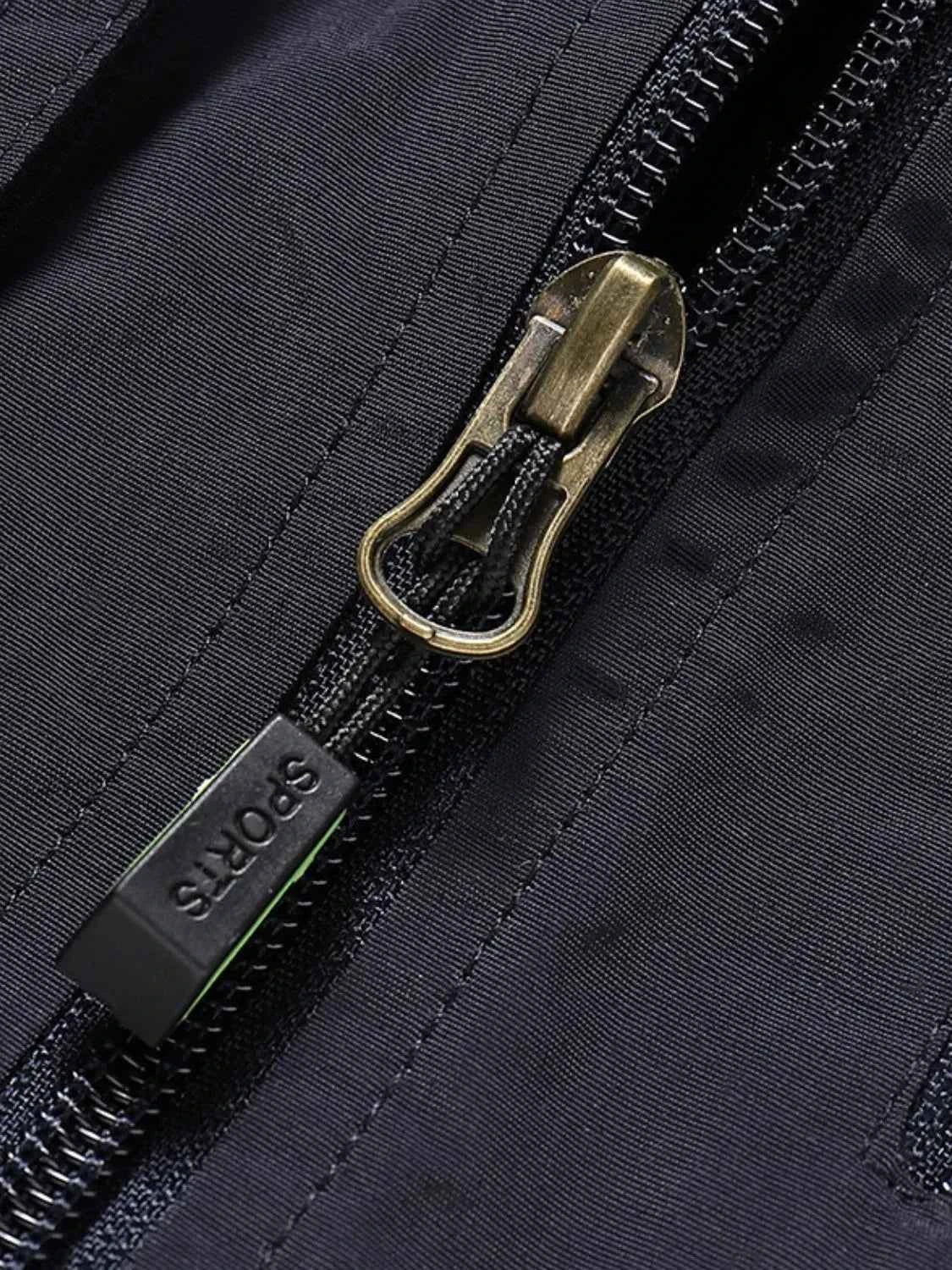 Men's Plus Size Zip Up Vest with Pockets