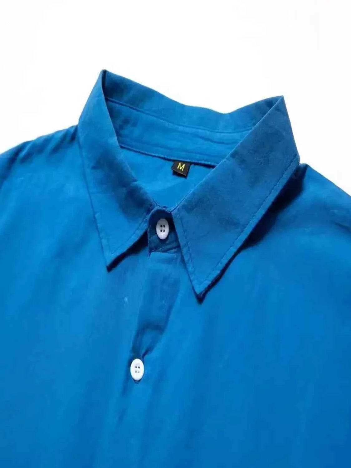 Men's Full Size Button Up Long Sleeve Shirt Plus Size