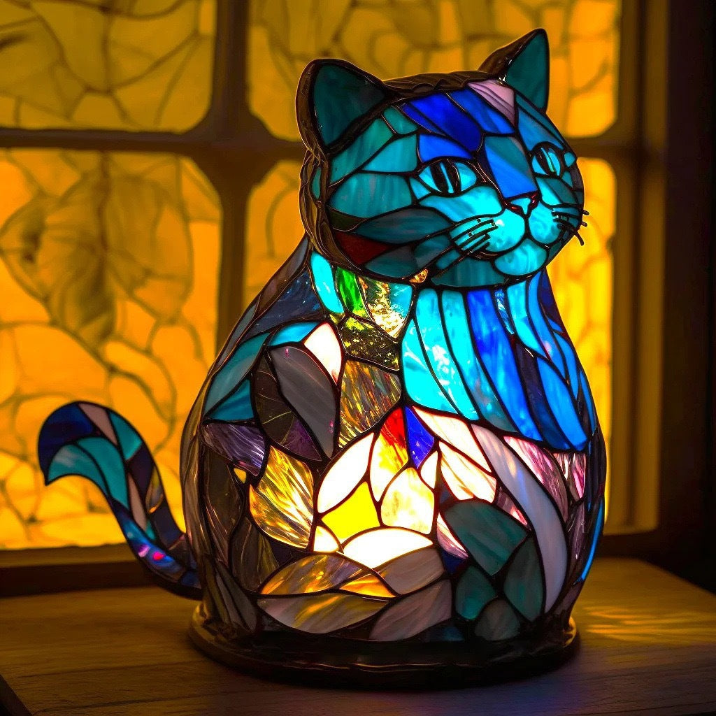 Magical LED Resin Ornament - USB-Powered Luminous Home Decoration