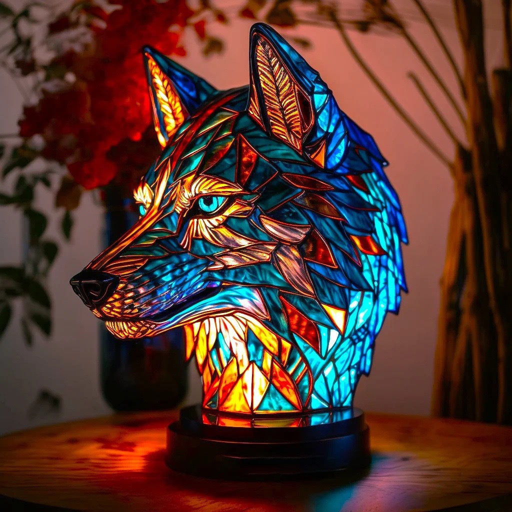 Magical LED Resin Ornament - USB-Powered Luminous Home Decoration