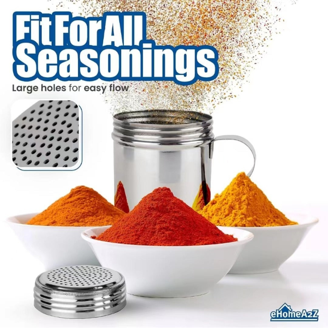 Stainless Steel Seasoning Barbecue Steel Powder Dispenser