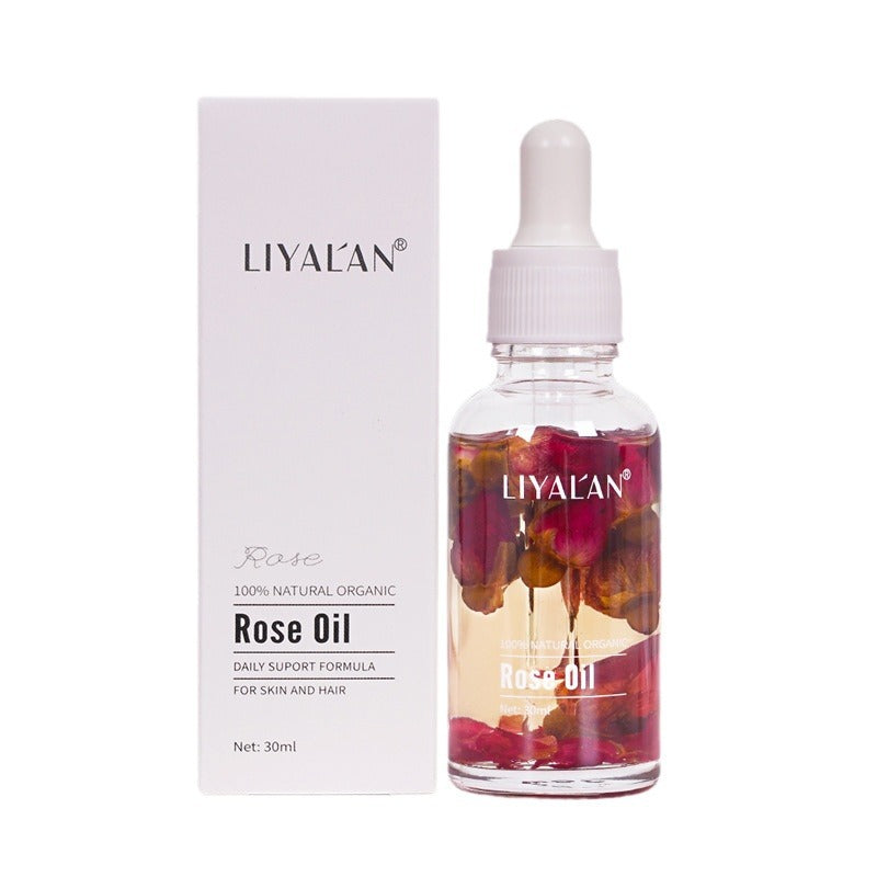 30ml Rose Oil - Hydrating Essential Oil for Face, Body & Hair - Top-Rated Customer Favorite