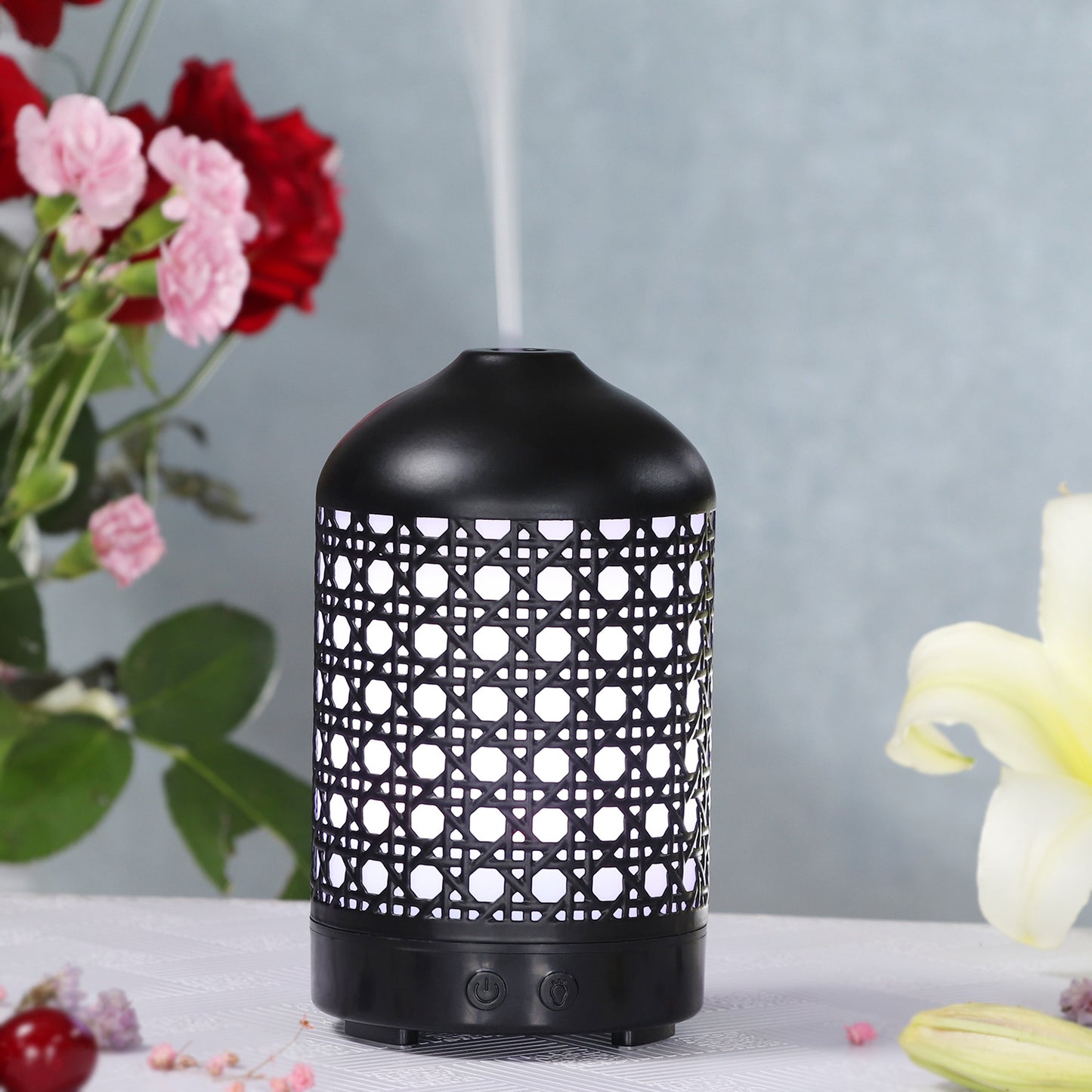 Premium Elite New Colorful Night Light Desktop Aromatherapy Machine Plug-In Student Dormitory Compact Portable Hardware Humidifier