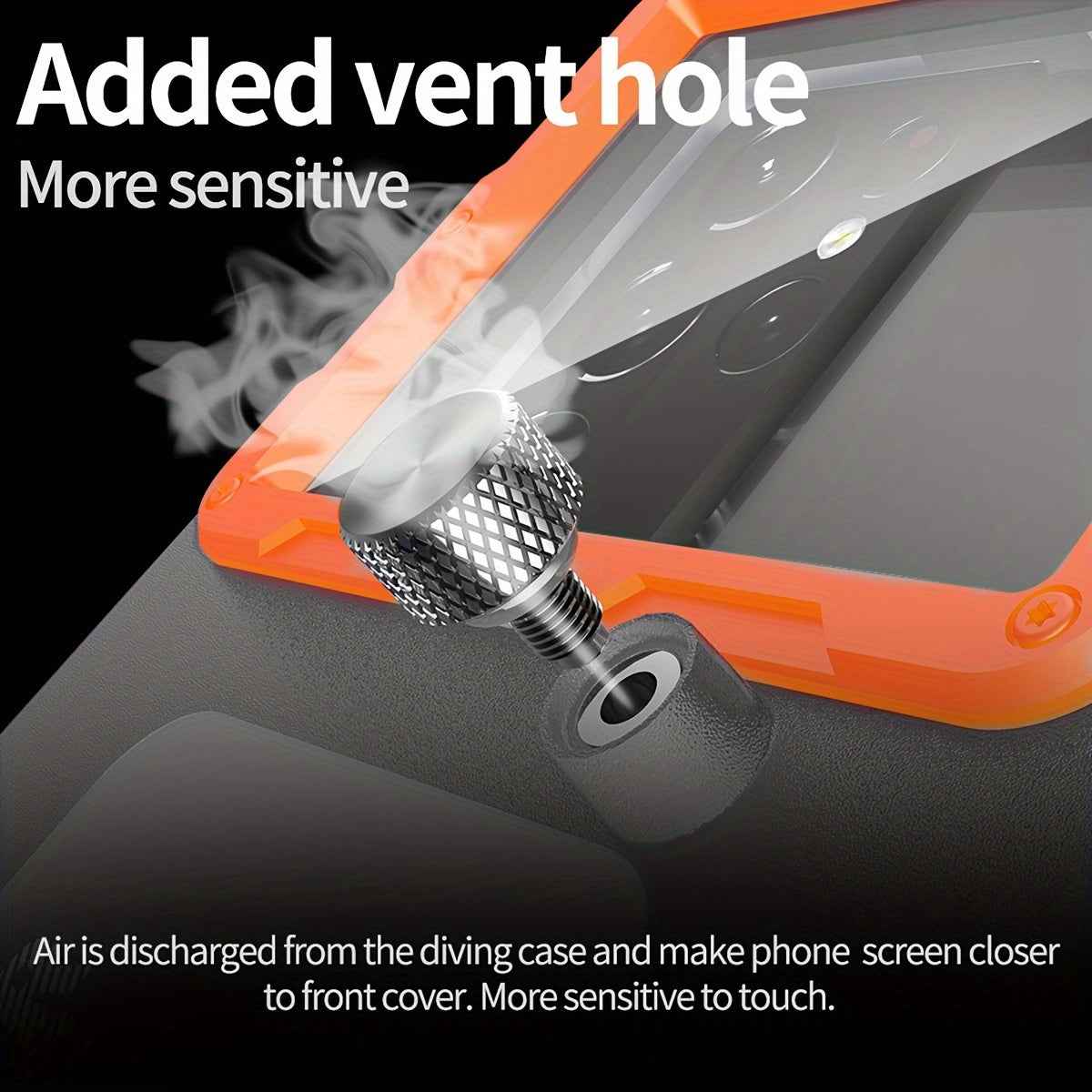 Up to 6.9 inches Waterproof Diving Case for Phones - Perfect for Swimming and Snorkeling - Compatible with iPhone 15, 14, 13, 12, 11, Pro Max, Plus, Samsung Galaxy Ultra and More - Protective Plastic Material
