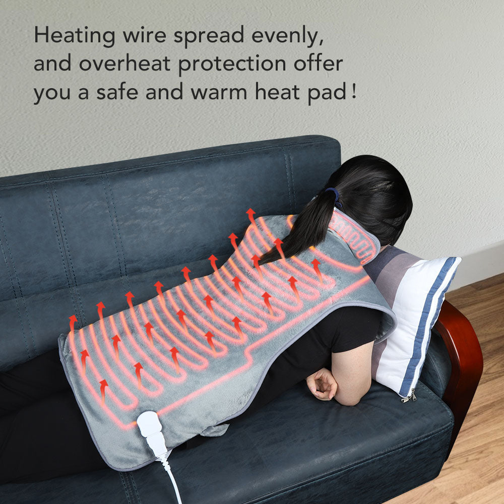 CozyHeat Electric Shawl Blanket - 3-Speed Flannel for Ultimate Warmth