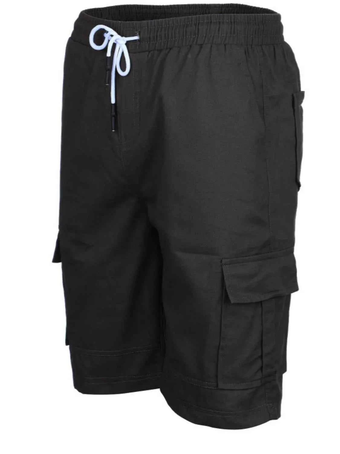 Men's Plus Size Drawstring Shorts
