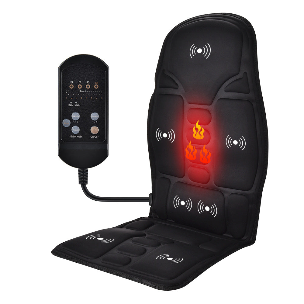 Premium Elite HISOME Car Heating Massage Cushion Home Car Dual-Use Seat Warmer Cushion Plug-In Heating Seat Cushion