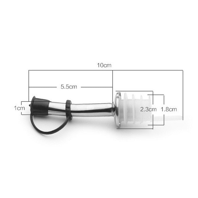 Stainless Steel Vacuum Wine Bottle Stopper - Premium Sealed Storage for Freshness