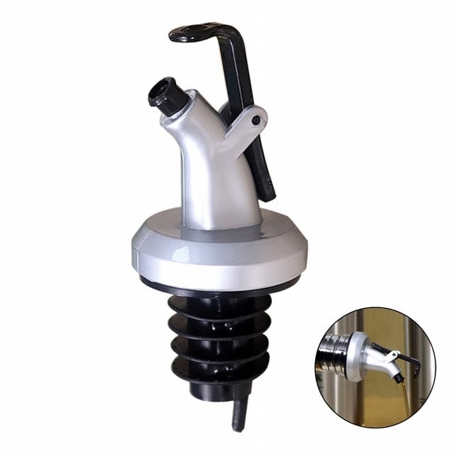 Stainless Steel Vacuum Wine Bottle Stopper - Premium Sealed Storage for Freshness