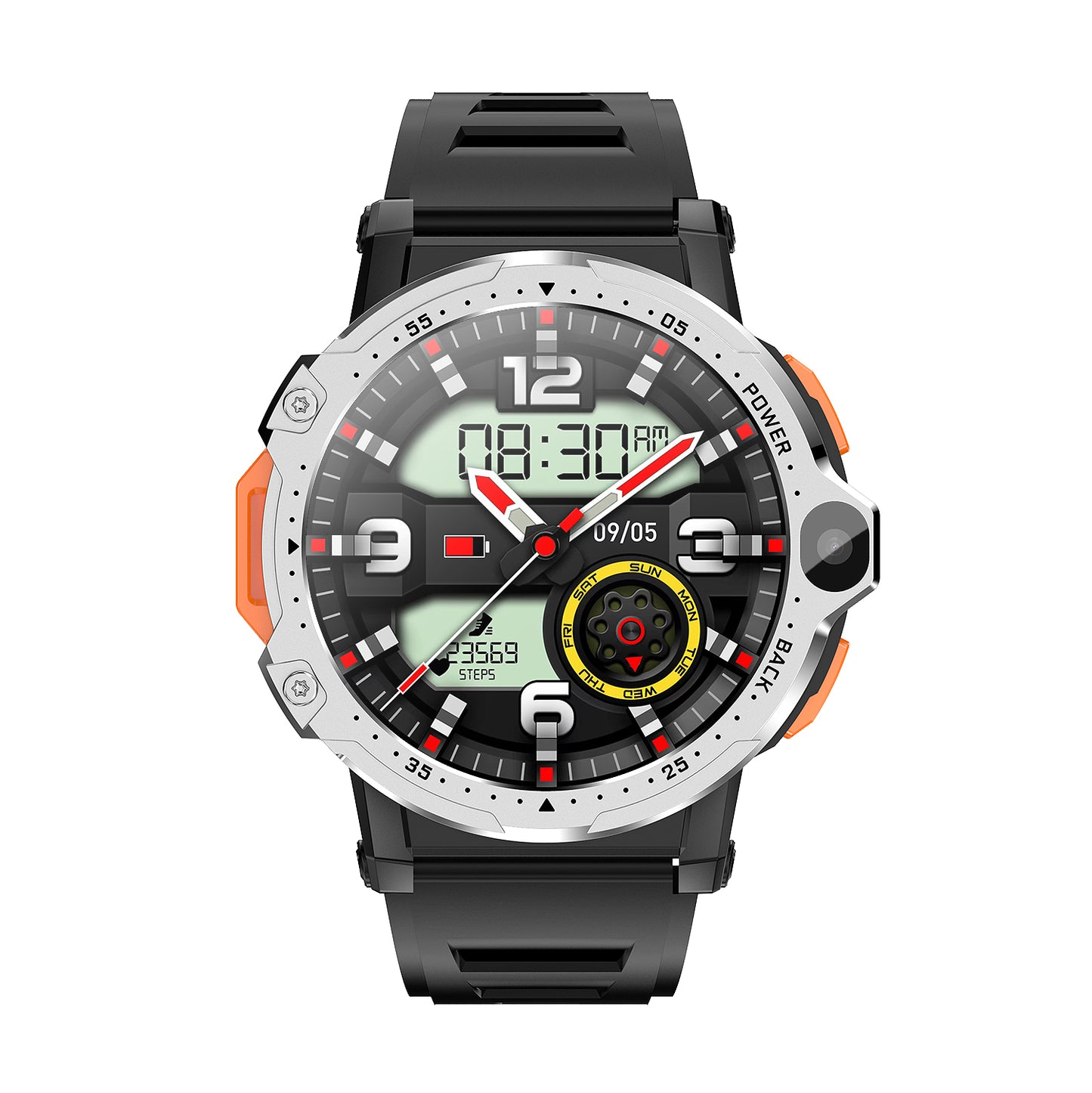 AP6 Smart Watch - Dual Camera 4G with Heart Rate & Blood Oxygen Monitoring