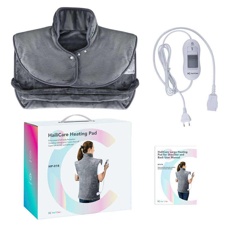 CozyHeat Electric Shawl Blanket - 3-Speed Flannel for Ultimate Warmth
