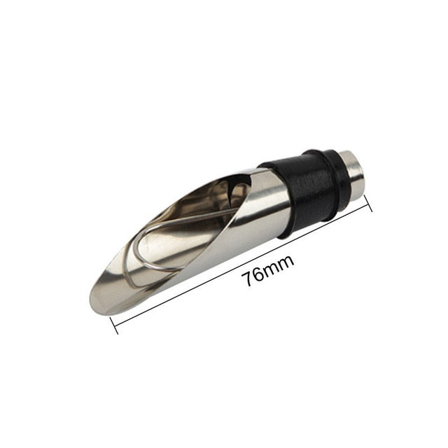 Stainless Steel Vacuum Wine Bottle Stopper - Premium Sealed Storage for Freshness