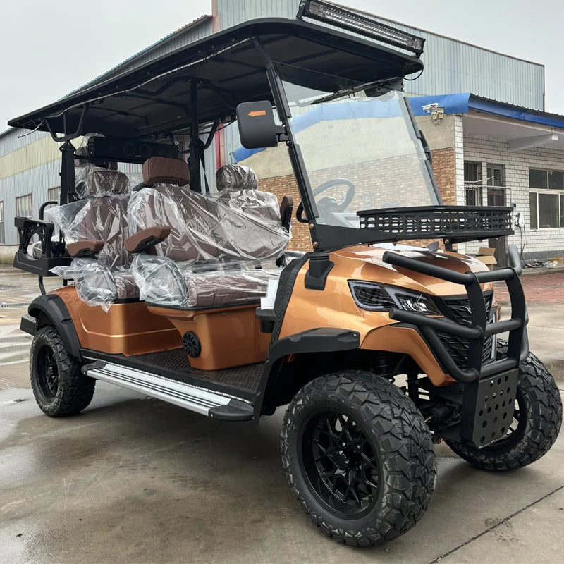 Premium 72V Electric Golf Cart - CE/DOT Certified Off-Road Model with Modern Design