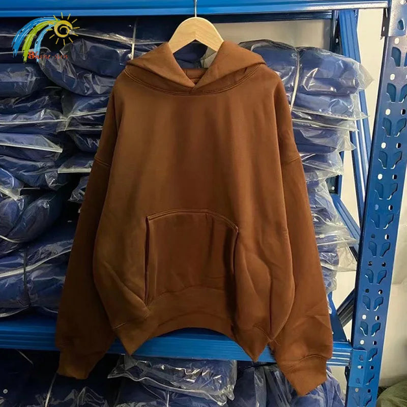 Oversized Kanye West Hoodie - Solid Colors - Autumn Winter Collection 1