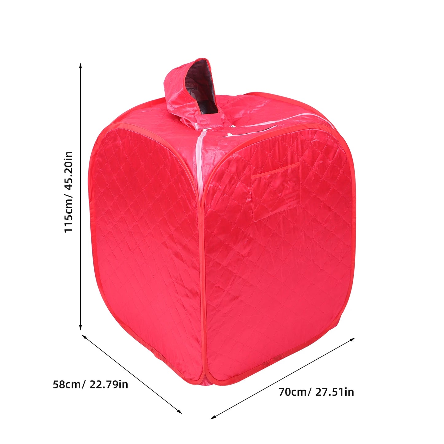 Folding Sauna Full Body Tent Portable Single Person Saunas Sweat Home Personal Spa Tents Steamer Pot at Home