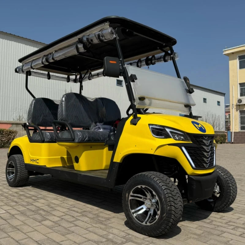 Brand New 4 Wheel Utility Vehicle 2 4 6 Seater 48/60/72V Electric Scooter Club Car Off Road Golf Cart With Rear Cargo Box MD4 60V