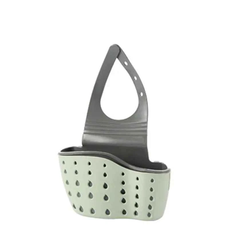 Kitchen Sink Bracket & Drainage Basket - Essential Kitchen Accessories green