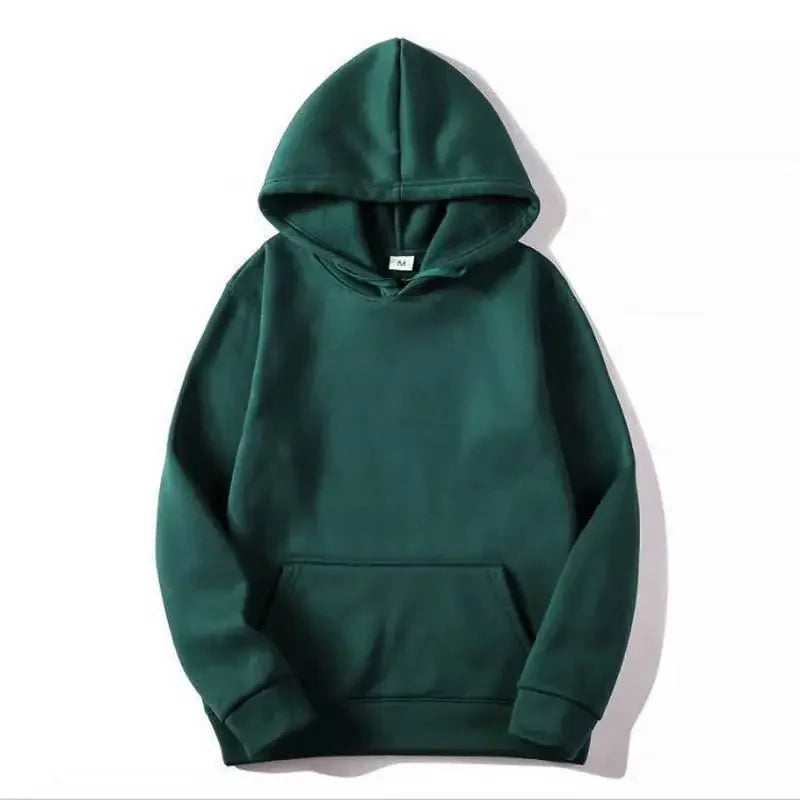 Plain Fleece Men Hoodies Sweatshirts Fashion Hooded Sweatshirt Unisex White Black Hoodies For Men Polerones Hombre Felpa Uomo 5