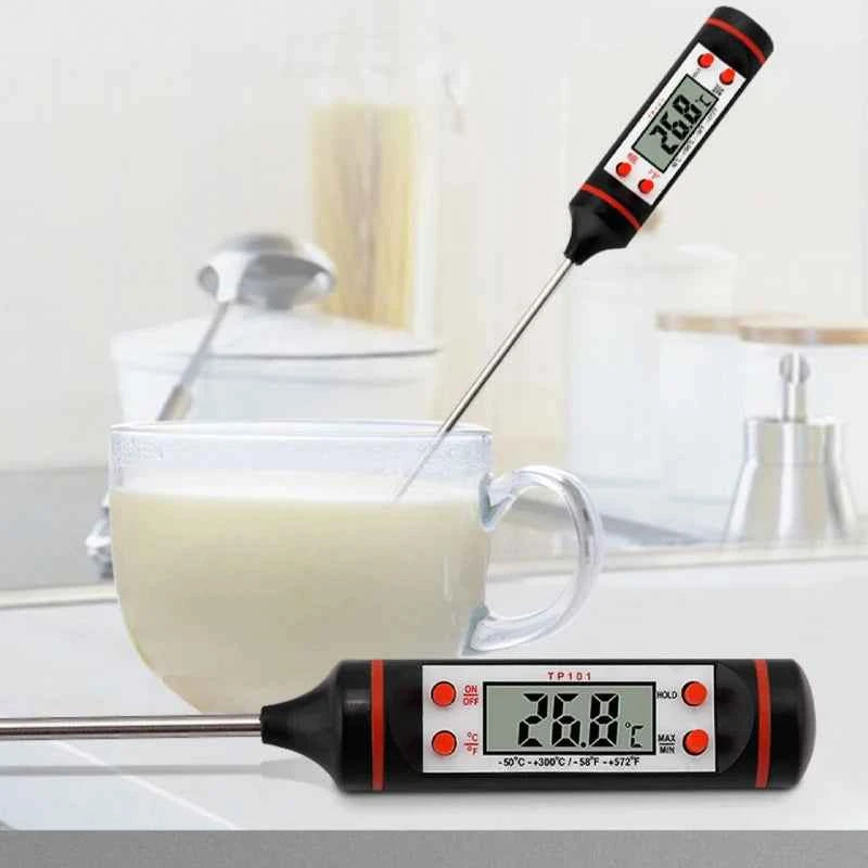 Digital Chef Pro Thermometer - Top-Rated Electronic Probe with Liquid Crystal Display