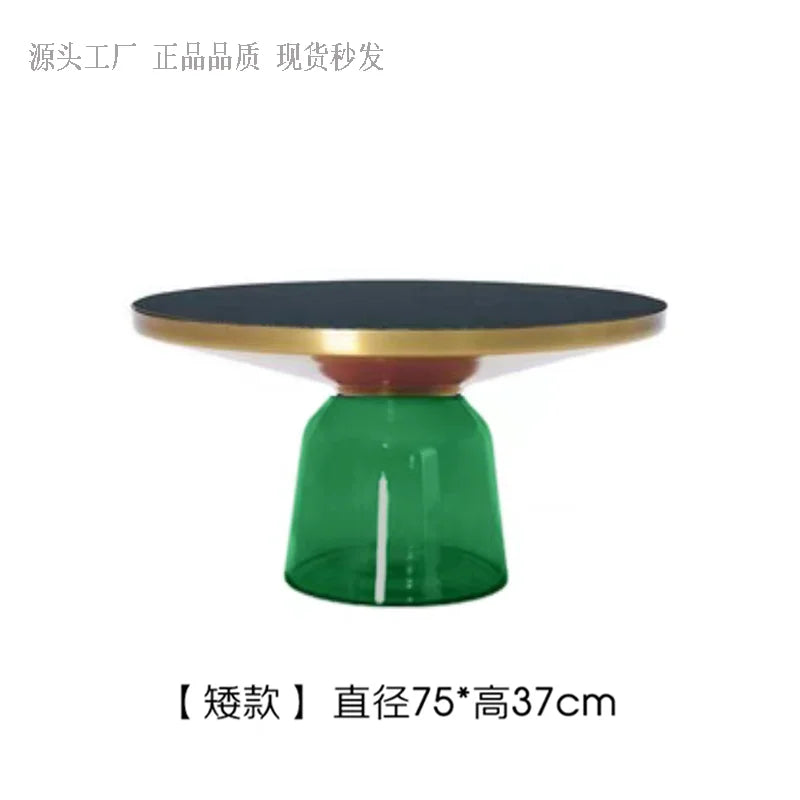 Multi-Purpose Standing Coffee Table - Modern Storage Organizer for Living Room & Office Short14
