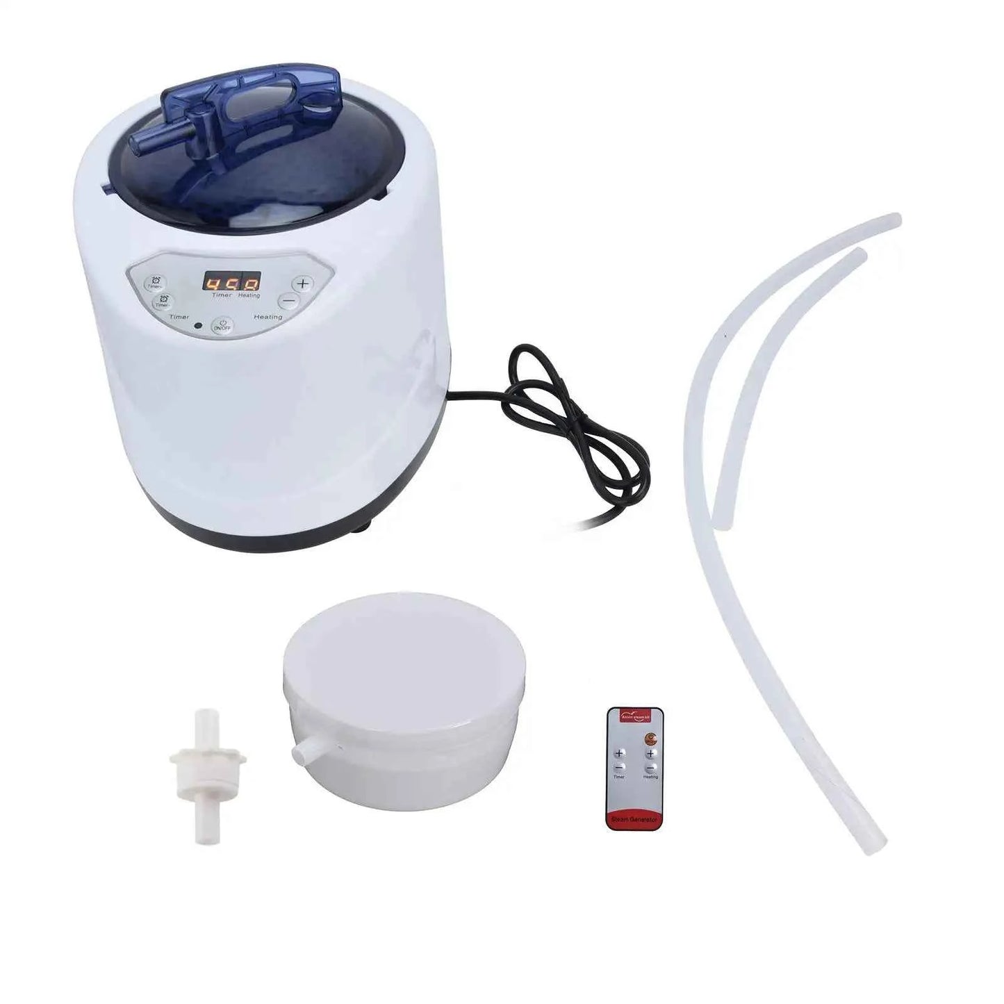 UltraLux 1000W Sauna Steamer Pot Machine Portable Sauna Steam Generator Fumigation Machine for Home Spa Supplies UK Plug