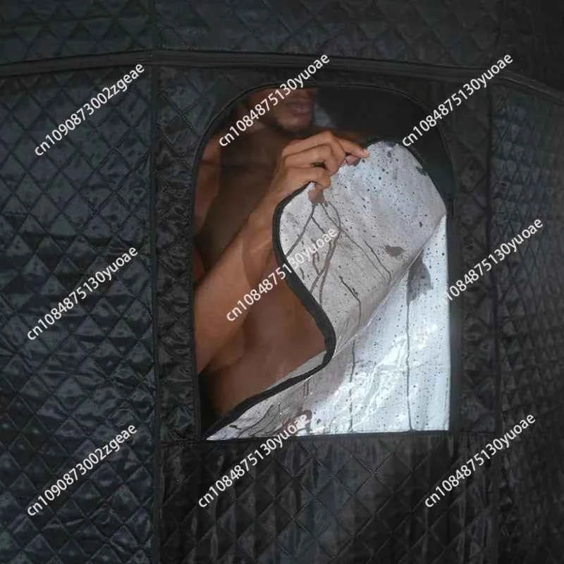 Portable Steam Sauna Tent, Home Sauna Kit, Whole Body, Large Space Spa, Steamer Room, 3L