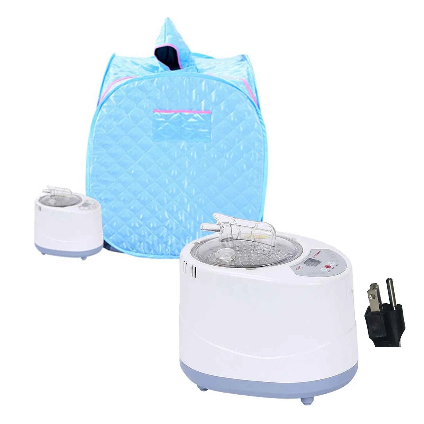 Portable Steam Sauna US Plug 3L Sauna Steamer Machine 9 Temperature Levels Home SPA for Fumigation Machine Default Title