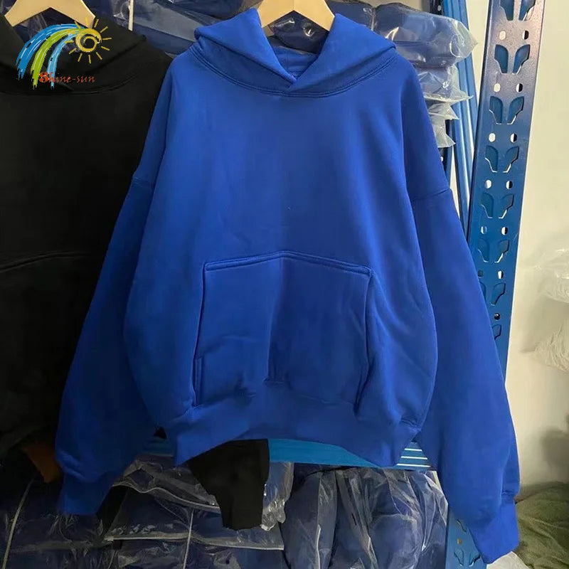 Oversized Kanye West Hoodie - Solid Colors - Autumn Winter Collection 3