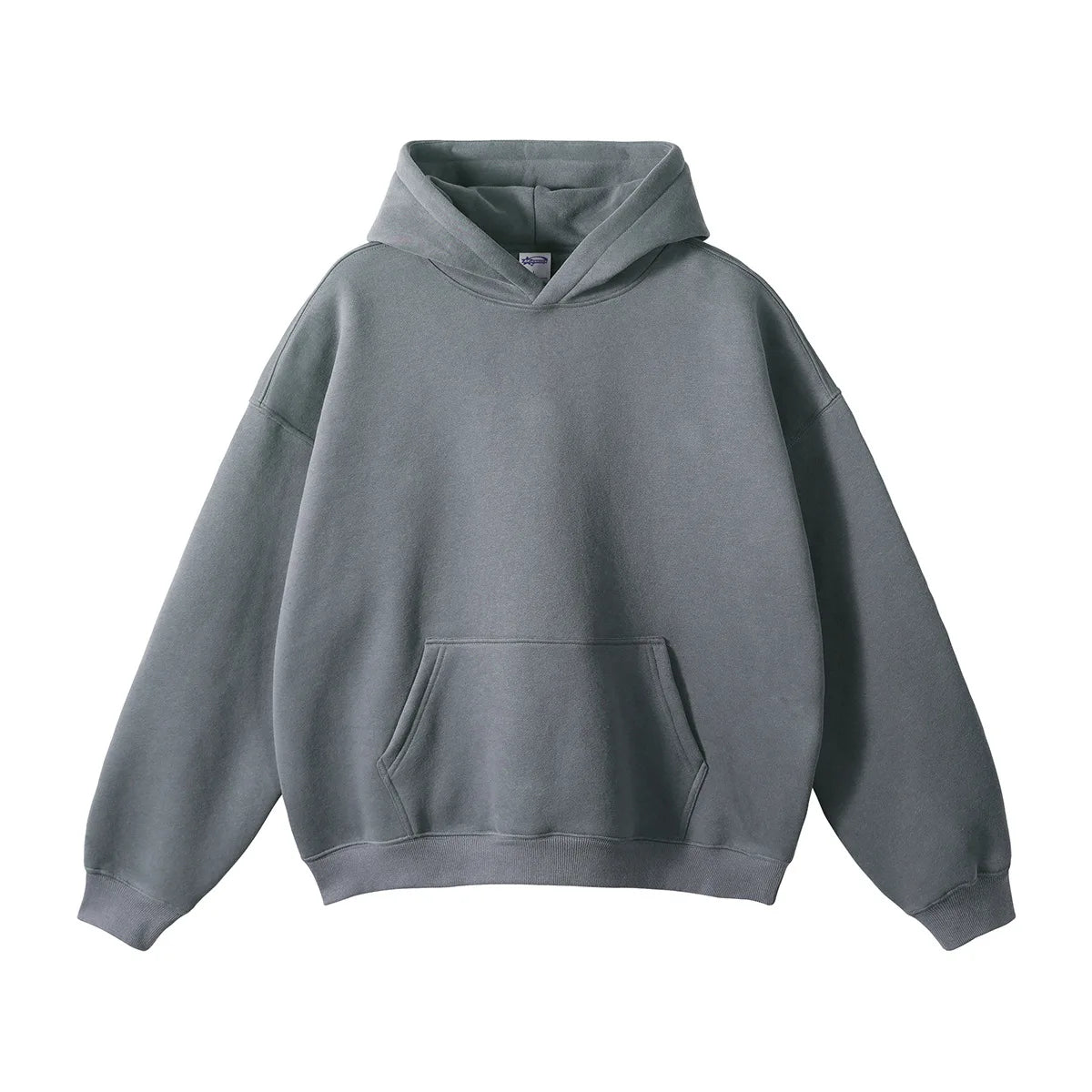 Loose fleece sweater Tar Gray