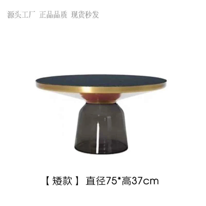 Multi-Purpose Standing Coffee Table - Modern Storage Organizer for Living Room & Office Short11