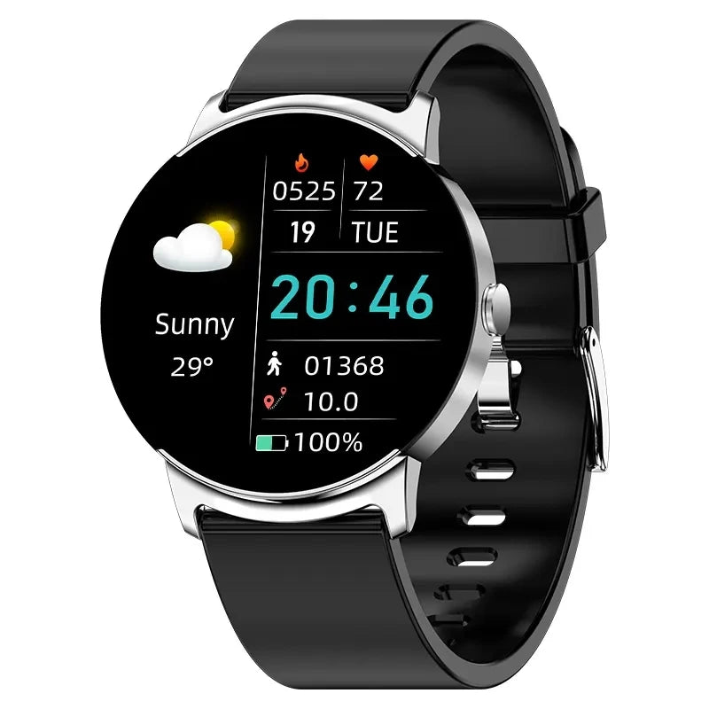 KS02 Smart Watch - Top Tech Wearable Silver