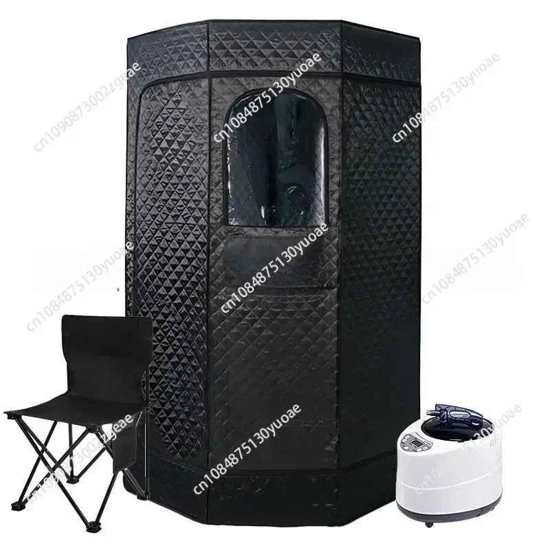 Portable Steam Sauna Tent, Home Sauna Kit, Whole Body, Large Space Spa, Steamer Room, 3L 3L