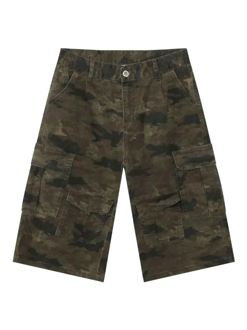 Premium Elite Men's Camouflage Wide Leg Cargo Jeans