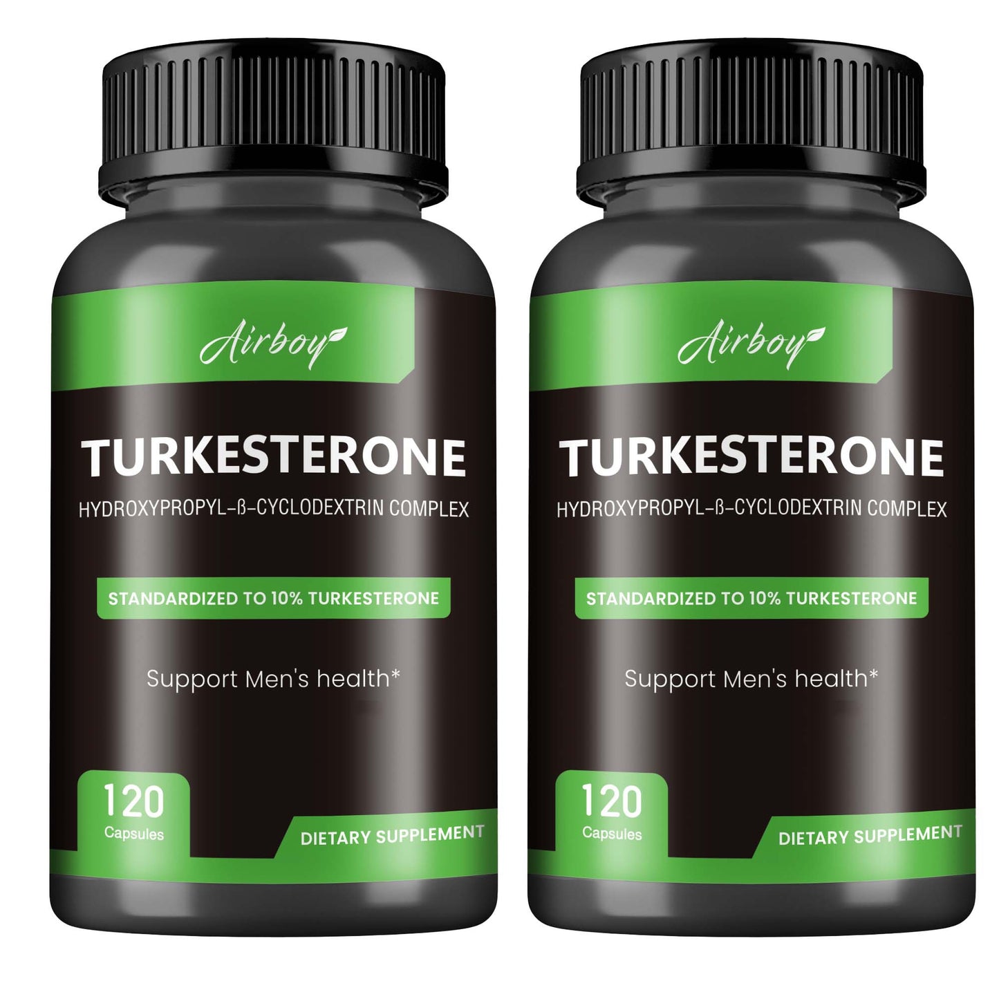 My Store Turkesterone muscle booster bottles with 120 capsules for men's health support