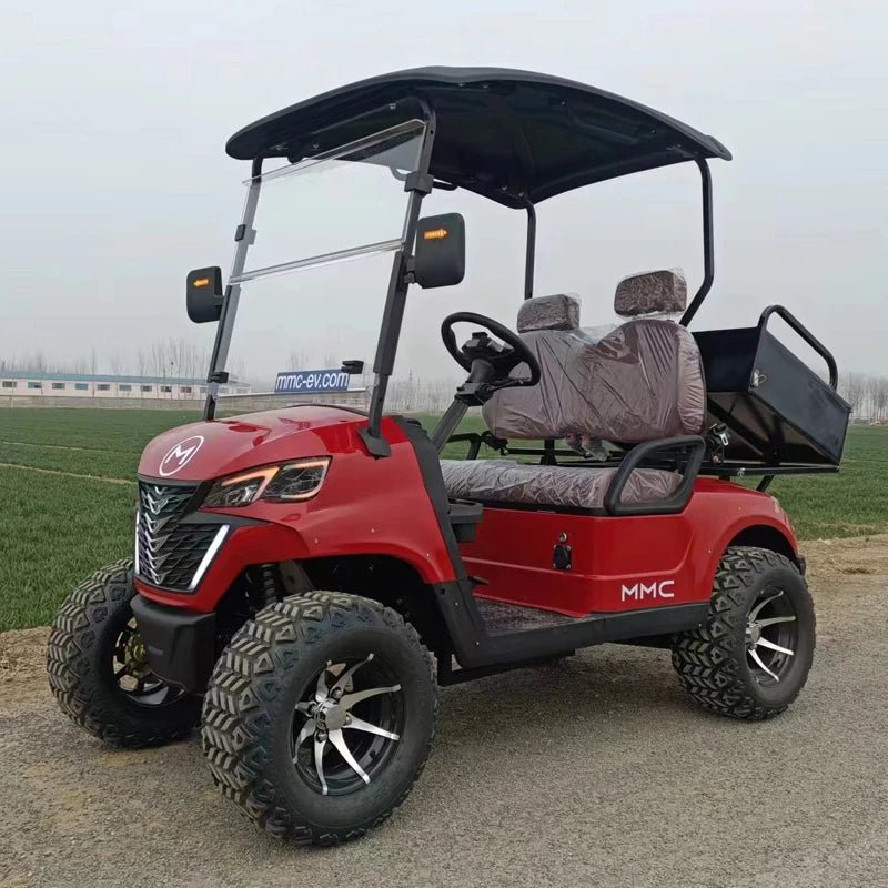 Brand New 4 Wheel Utility Vehicle 2 4 6 Seater 48/60/72V Electric Scooter Club Car Off Road Golf Cart With Rear Cargo Box