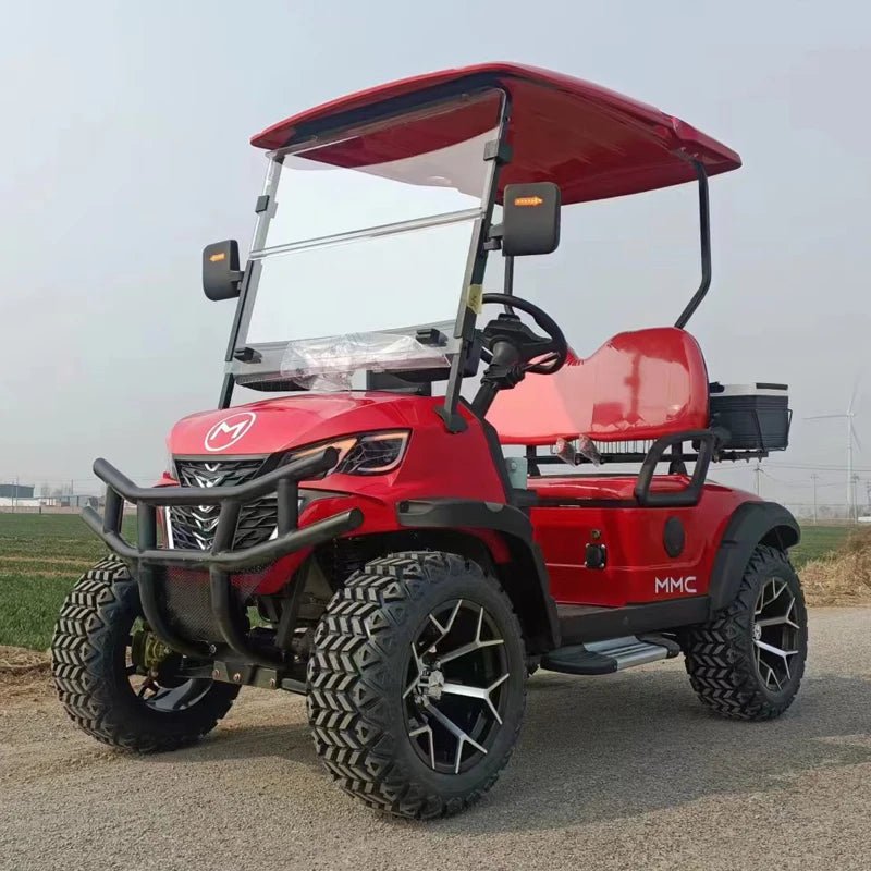 Brand New 4 Wheel Utility Vehicle 2 4 6 Seater 48/60/72V Electric Scooter Club Car Off Road Golf Cart With Rear Cargo Box