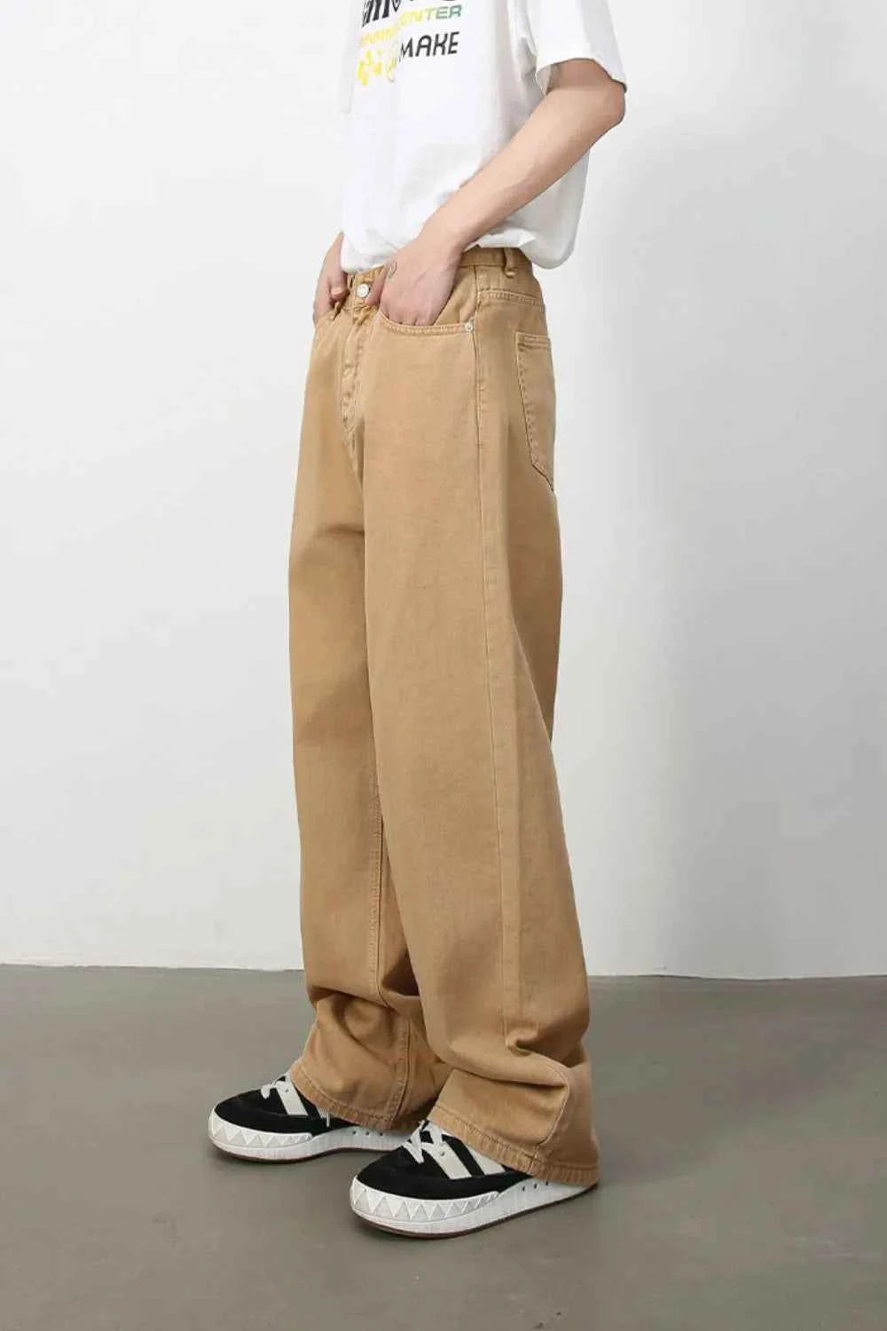 Men's Mid Rise Baggy Jeans