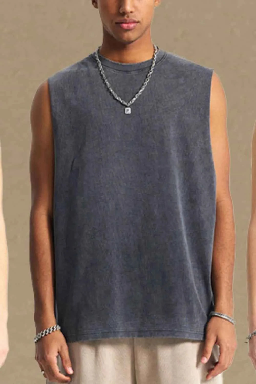 Men's Round Neck Tank