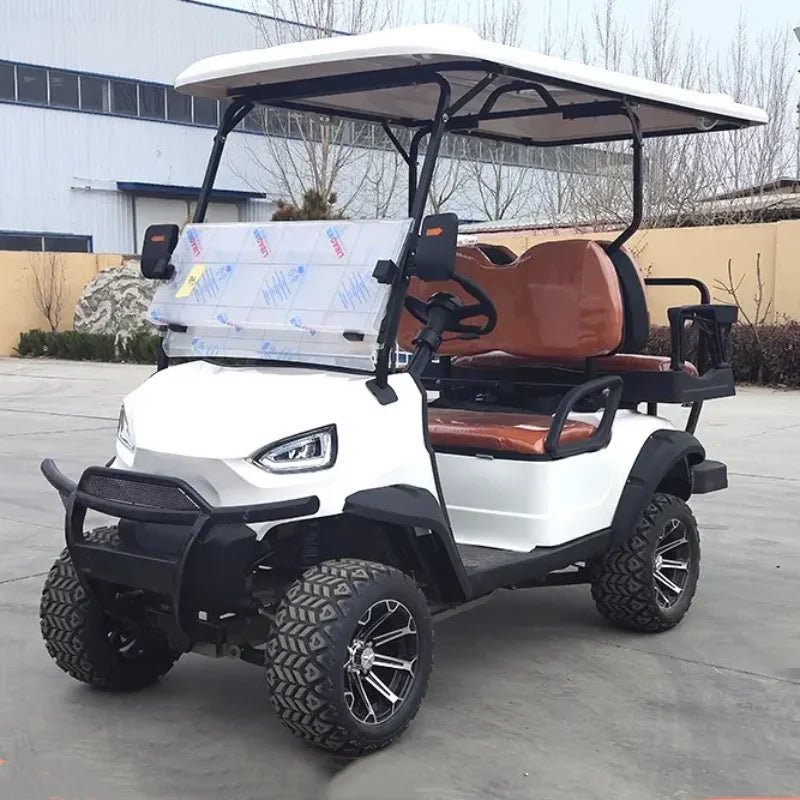 Club Car 4-Passenger Off-Road Electric Golf Cart - All-Terrain Performance at Value Price